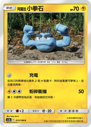 阿羅拉 小拳石