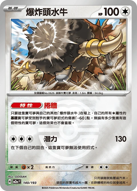 爆炸頭水牛