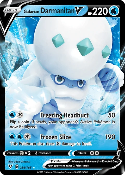 Galarian Darmanitan V