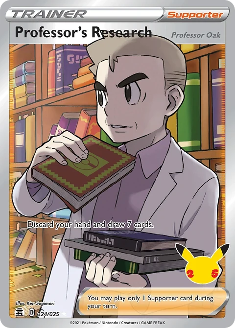 Professor's Research (Professor Oak)
