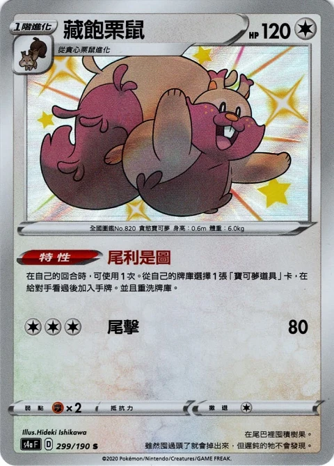 藏飽栗鼠