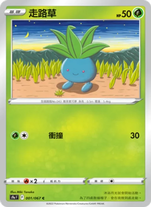 走路草