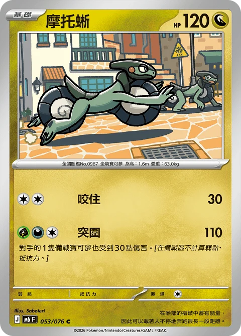 摩托蜥