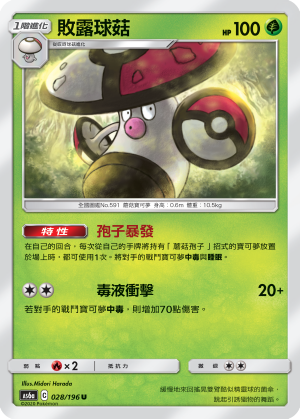 敗露球菇