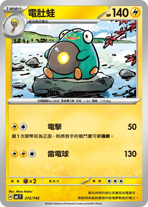 電肚蛙