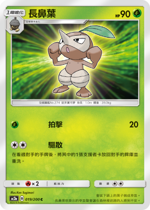 長鼻葉
