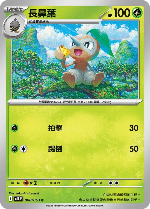 長鼻葉