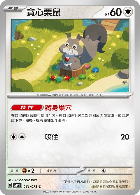 貪心栗鼠