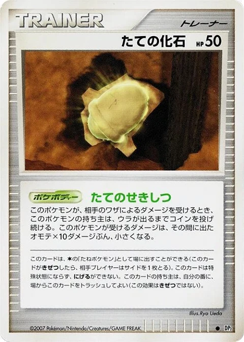 たての化石